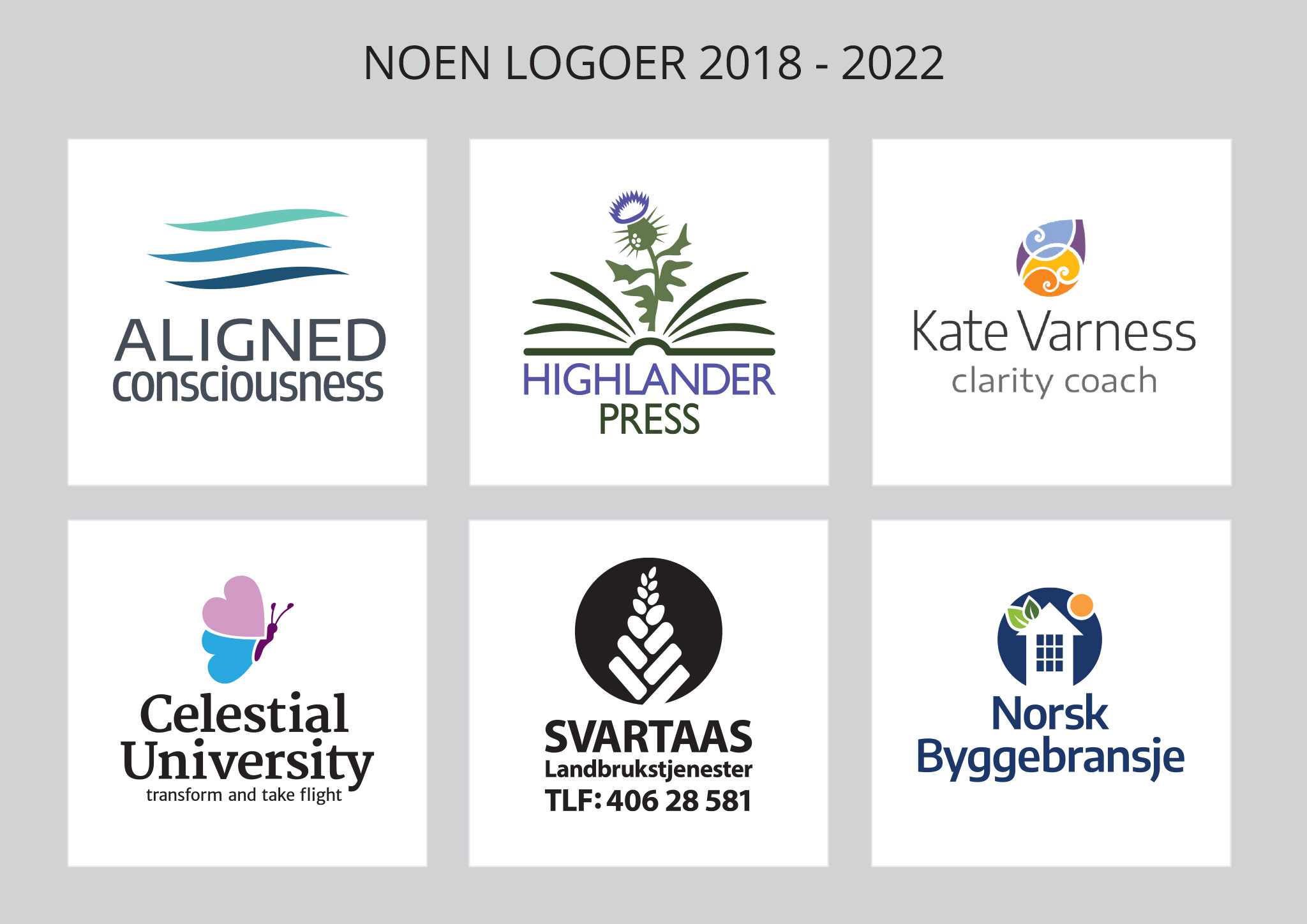 Logoer 2018-2022 Hanne Brøter